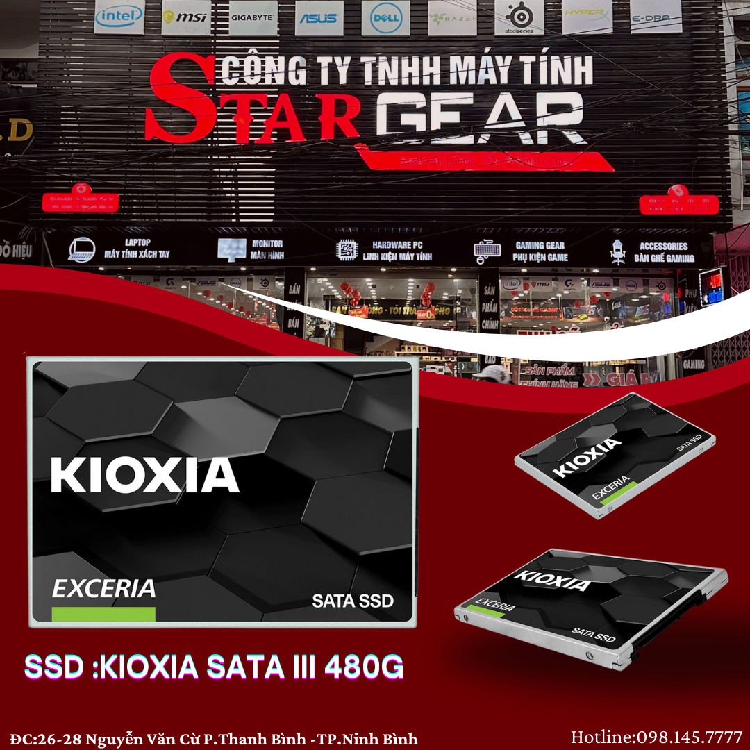 SSD Kioxia Exceria 480GB